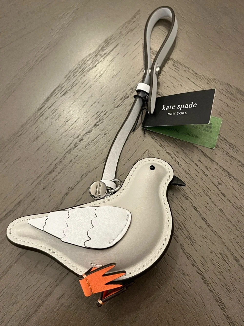 Kate Spade Critters Perry Pigeon Bag Charm